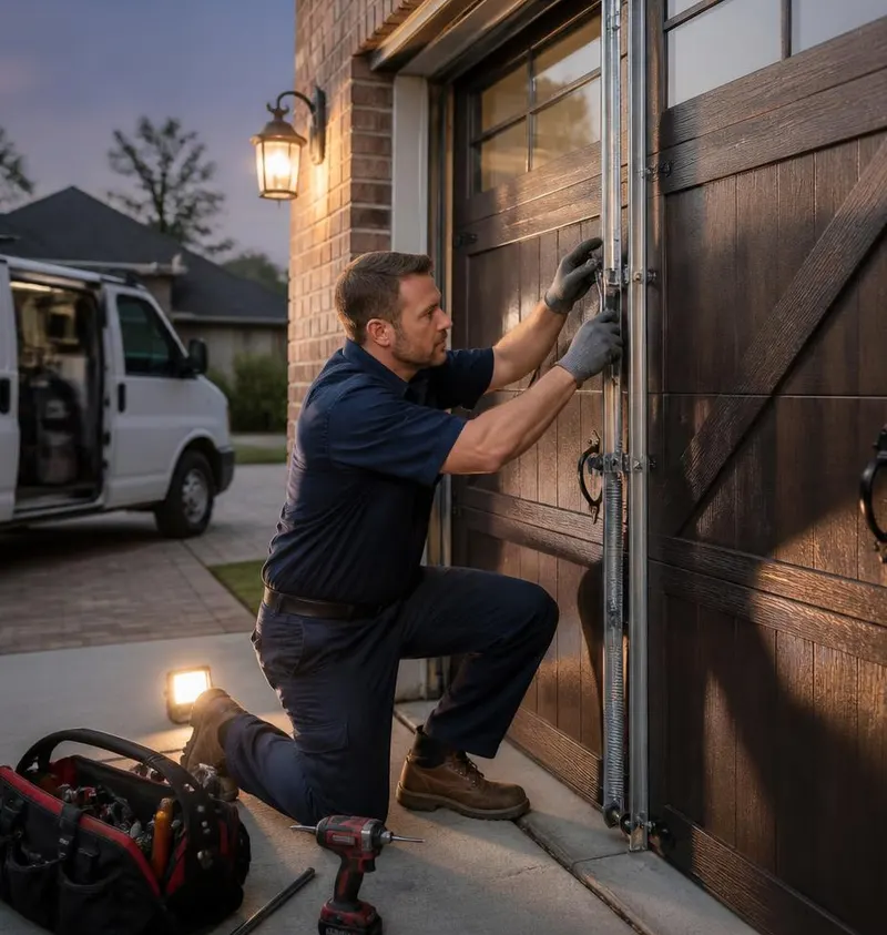 Garage Door Installation in Pleasant Garden